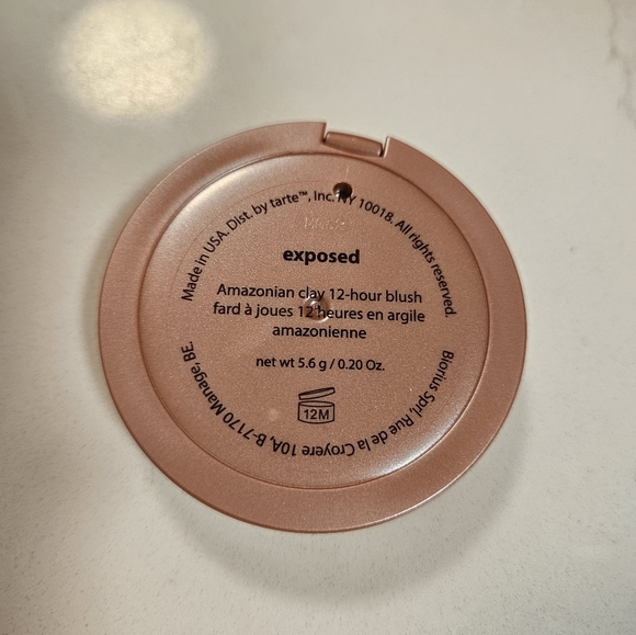 NWT Tarte Amazonian Clay 12-hour Blush in Exposed - Picture 5 of 5